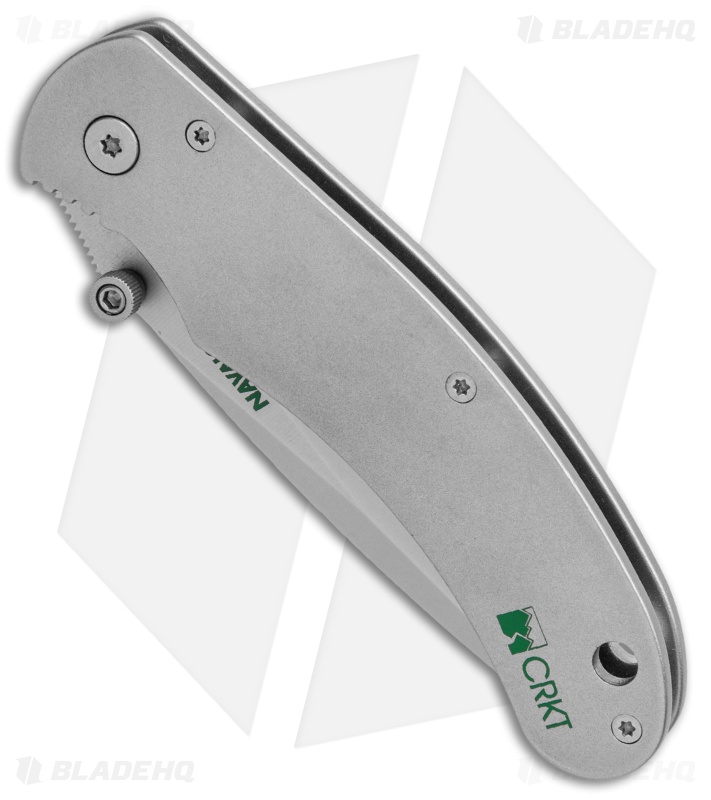 CRKT Navajo Liner Lock Knife Stainless Steel (3" Bead Blast) 6002