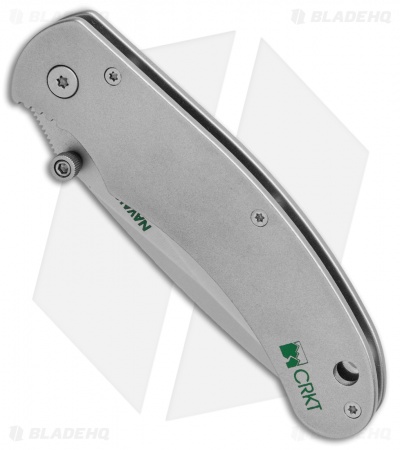 CRKT Navajo Liner Lock Knife Stainless Steel (3" Bead Blast) 6002