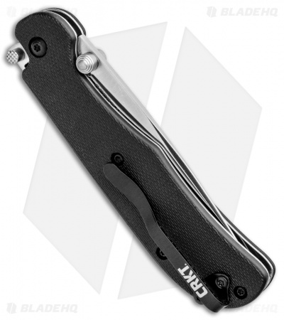 CRKT Offbeat II Lockback Knife Black GRN (3.2" Satin) 7760