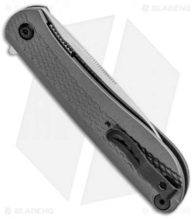 CRKT Onion Slacker Liner Lock Field Strip Knife Aluminum (3.32" Satin) K350KXP