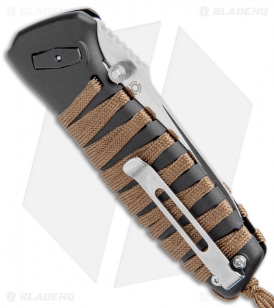 CRKT Parascale Deadbolt Lock Knife Cord Wrap (3.19" Satin) 6235