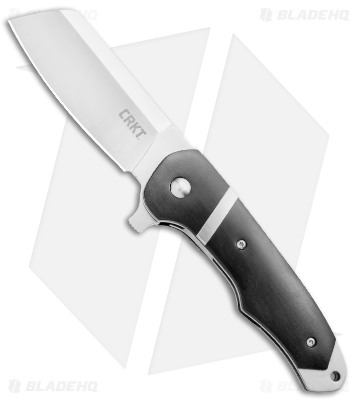 CRKT Philip Booth Ripsnort Liner Lock Flipper Knife Black (2.8