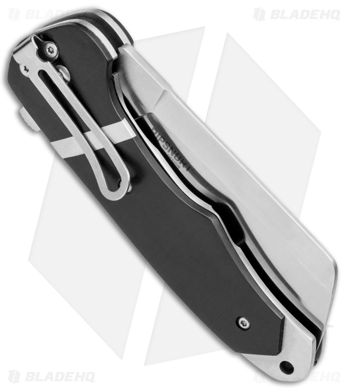 CRKT Philip Booth Ripsnort Liner Lock Flipper Knife Black (2.8" Satin) 7270