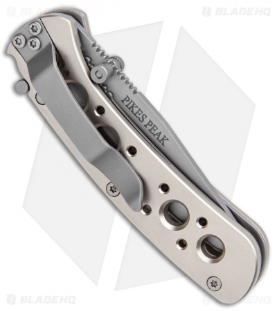 CRKT Pike's Peak Liner Lock Knife Alloy (2.3" Bead Blast) 6601N