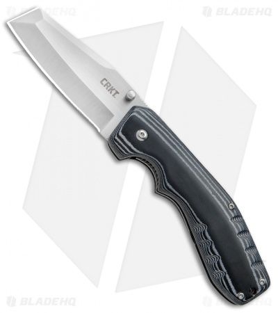CRKT Folding Razel Folder Liner Lock Knife Micarta (3.13" Satin) 4030