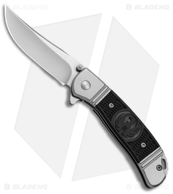 CRKT Ruger Knives Hollow-Point Compact Frame Lock Knife (2.5" Satin) R2303