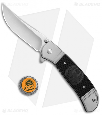 CRKT Ruger Knives Hollow-Point +P Frame Lock Knife (3.625" Satin) R2301