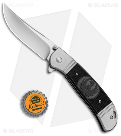 CRKT Ruger Knives Hollow-Point Frame Lock Knife (3.125" Satin) R2302