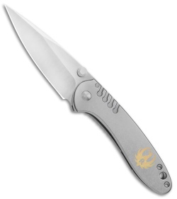 CRKT Ruger Knives Lerch Over-Bore Frame Lock Knife (2.95" Stonewash) R2801