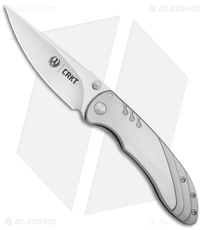 CRKT Ruger Knives Trajectory Frame Lock Knife (3.25" Satin) R2802