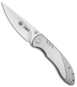 CRKT Ruger Knives Trajectory Frame Lock Knife (3.25" Satin) R2802