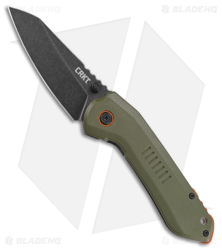 CRKT Schwarz Overland | Frame Lock Knife | OD Green