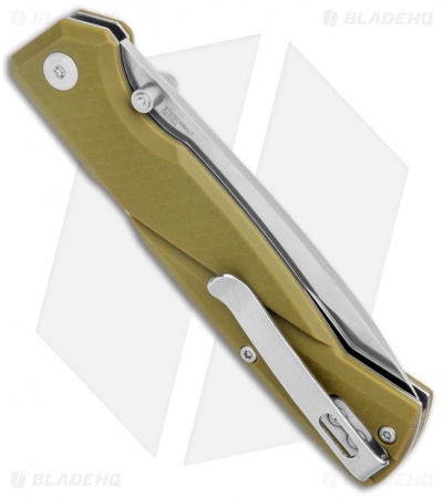 CRKT Steigerwalt Kova Front Lock Knife OD Green GFN (3.5" Satin) 6434