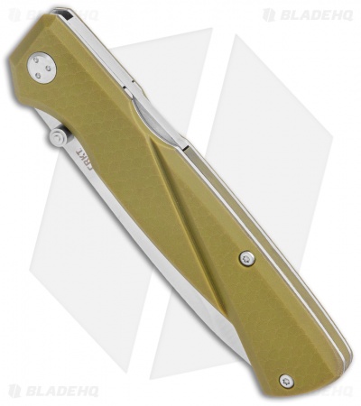 CRKT Steigerwalt Kova Front Lock Knife OD Green GFN (3.5" Satin) 6434