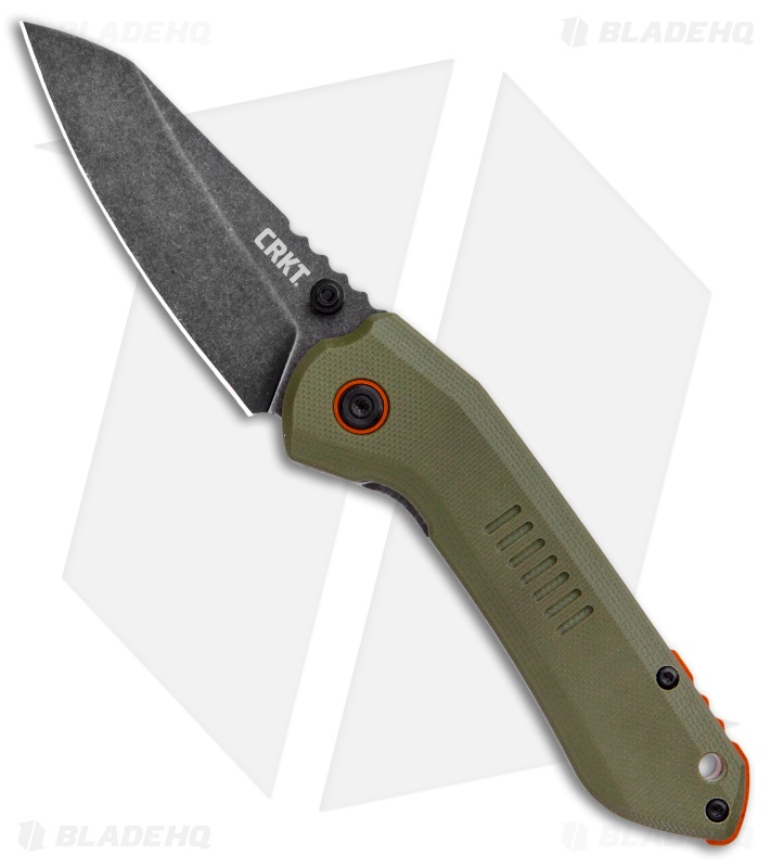 CRKT Schwarz Overland | Frame Lock Knife | OD Green