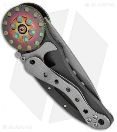 CRKT Van Hoy Snap Fire Folding Knife (2.3" Bead Blast Serr) 5011
