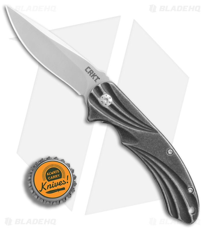 CRKT Williwaw Frame Lock Knife Stainless Steel (3" Satin) 6016