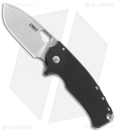 CRKT Vox Large Batum Frame Lock Knife Black G-10 (3.1" Satin) 5453