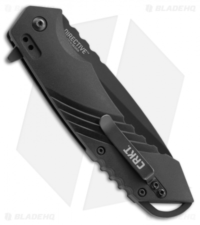 CRKT Directive Tanto Liner Lock Knife (3.6" Black) 1062