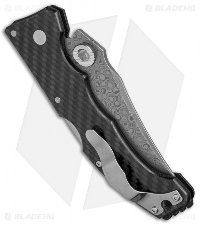 Cold Steel Night Force Lockback Knife Carbon Fiber/G-10 (4" Damascus) 63NF