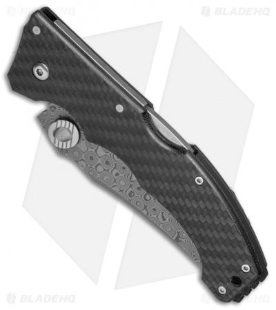 Cold Steel Night Force Lockback Knife Carbon Fiber/G-10 (4" Damascus) 63NF