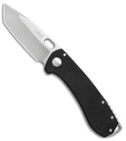 CRKT Vox Amicus Compact Frame Lock Knife Black G-10 (3" Stonewash) 5441