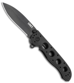 CRKT Carson M21-02G Flipper Knife Black G-10 (3" Black)