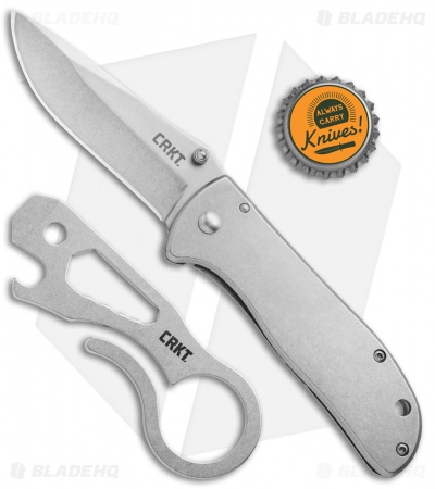 CRKT Drifter Folding Knife & Viva Pocket Tool Combo Pack - 6451S2C