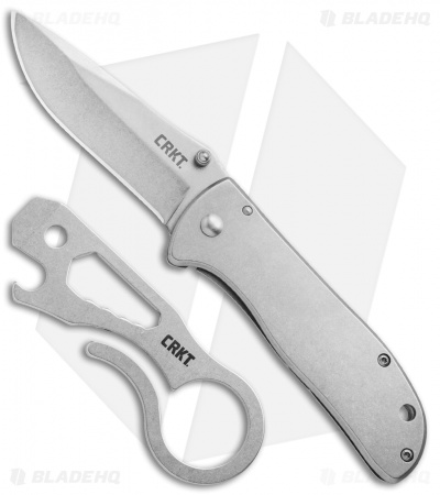 CRKT Drifter Folding Knife & Viva Pocket Tool Combo Pack - 6451S2C