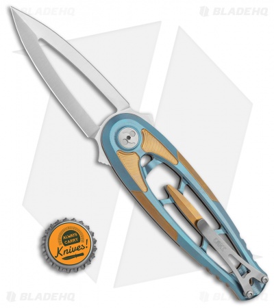 CRKT Hirin Liner Lock Knife Titanium (3.5" Satin M390) 5042