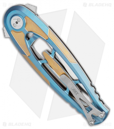 CRKT Hirin Liner Lock Knife Titanium (3.5" Satin M390) 5042