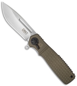 CRKT Van Hoy Snap Lock Folding Knife (2.5 Bead Blast) 5102N - Blade HQ