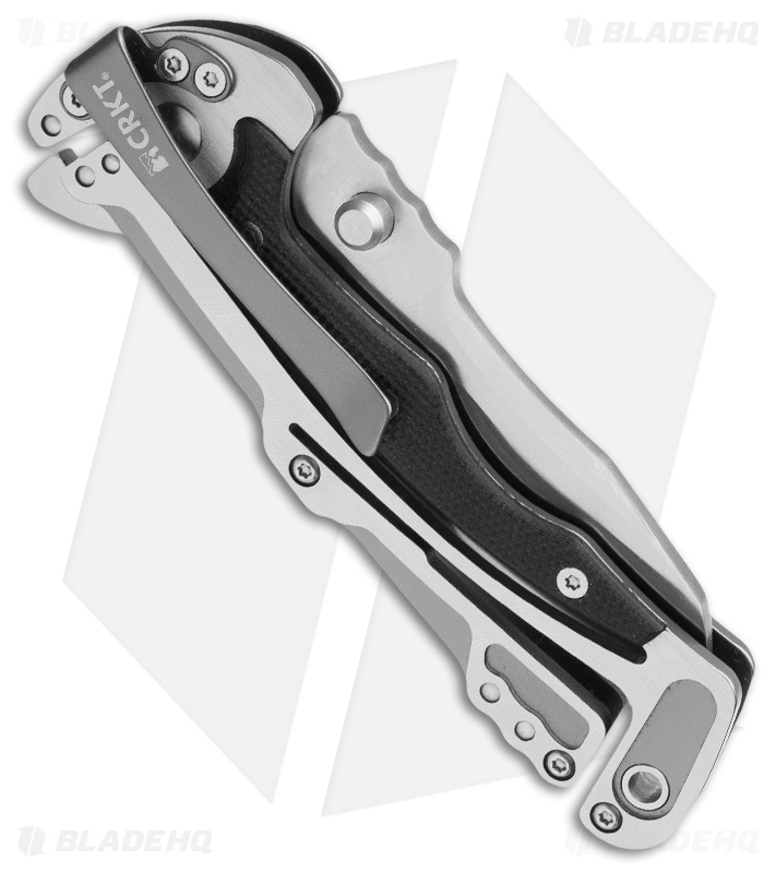 CRKT Graphite Glenn Klecker Liner Lock Knife (3.06