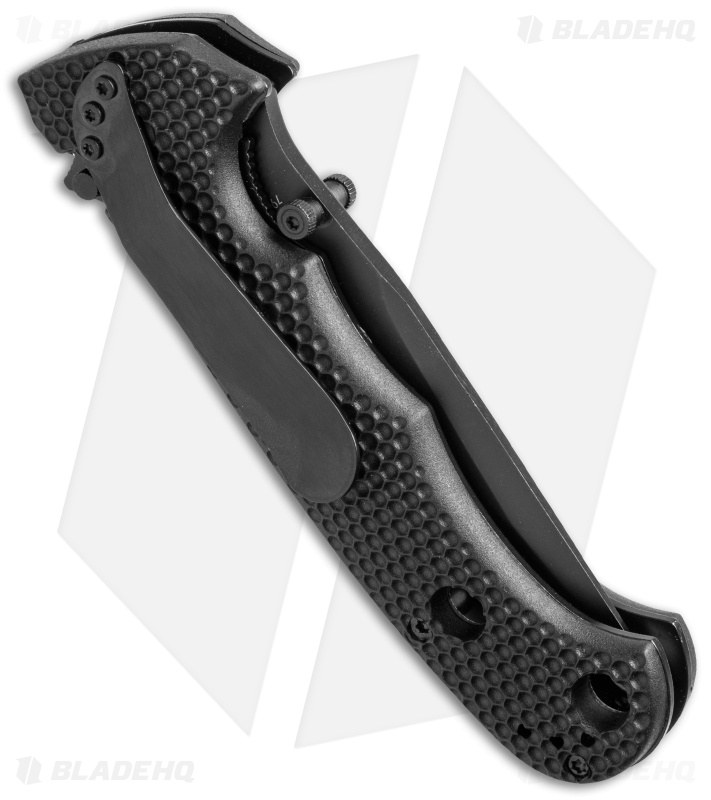 CRKT Hammond Cruiser Liner Lock Knife (3.75" Black Serr) 7914KN