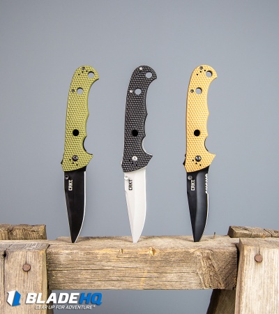 CRKT Hammond Cruiser LAWKS Liner Lock Knife Black (3.75" Bead Blast) 7904