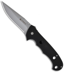 CRKT Hammond Cruiser LAWKS Liner Lock Knife Black (3.75" Bead Blast) 7904