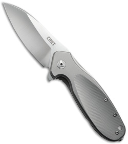 CRKT Ken Onion Hi Jinx Frame Lock Knife Titanium (3.32" Satin) K280TXP