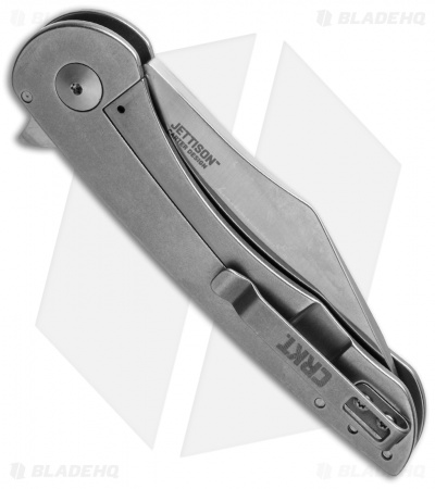 CRKT Jettison Frame Lock Flipper Knife (3.25" Stonewash) 6130