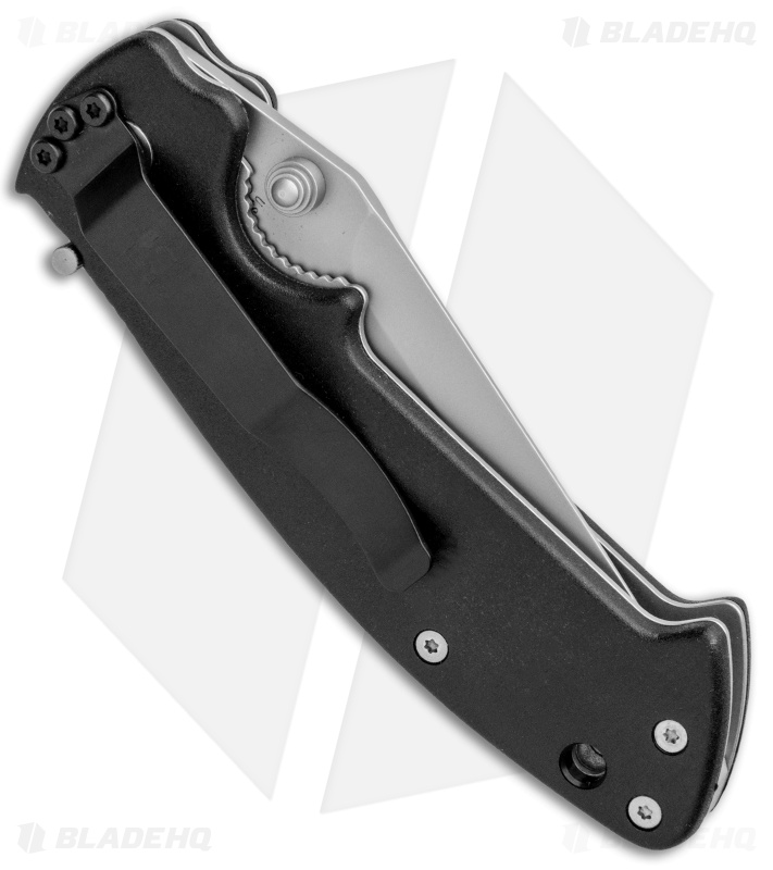 CRKT Crawford Kasper Liner Lock Knife Black Zytel (3.1" Bead Blast) 6772