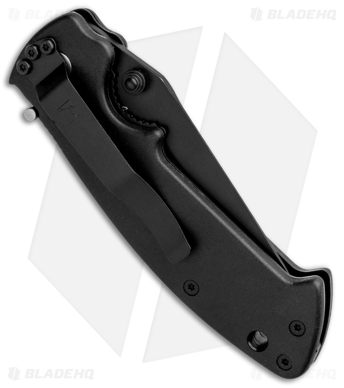 CRKT Crawford Kasper Liner Lock Knife Black Zytel (3.1