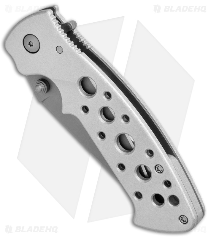 CRKT Crawford Kasper Professional Liner Lock Knife Silver (3" Gray) 7772