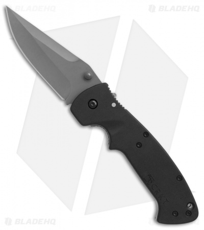 CRKT Crawford Kasper Liner Lock Knife (3.75" Gray) 6773Z