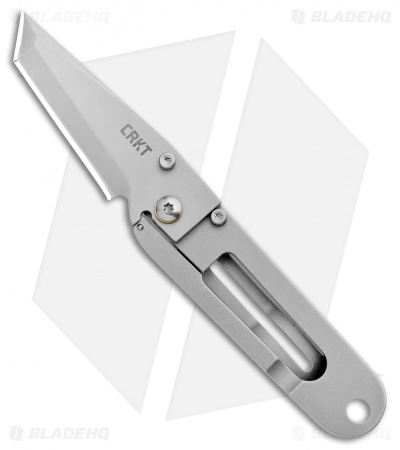 CRKT Ed Halligan K.I.S.S. Tanto Frame Lock Knife (2.25" Bead Blast) 5500