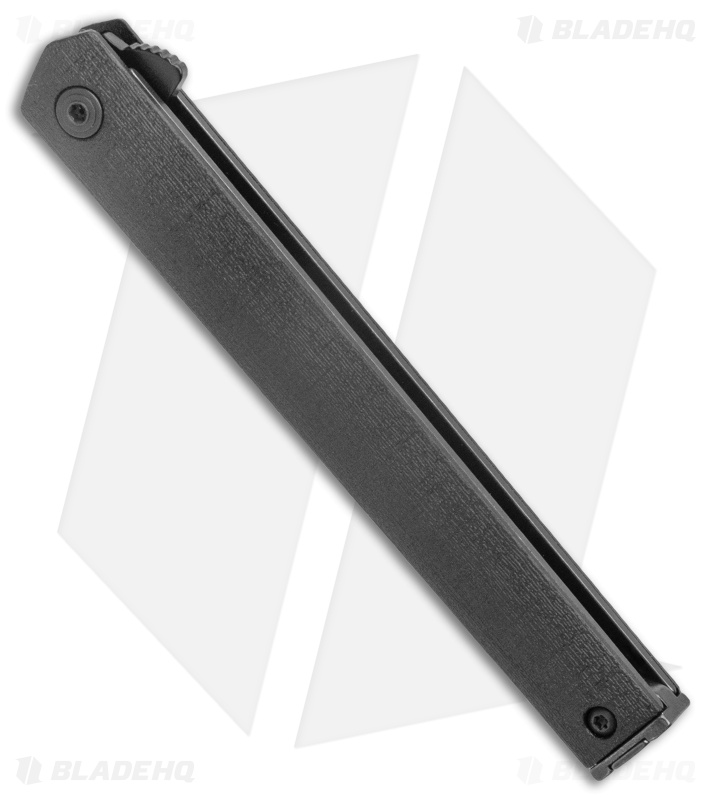 CRKT CEO Flipper Liner Lock Knife Black GRN (3.25" Black)