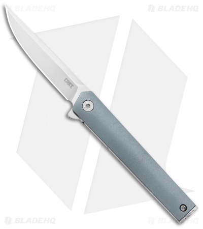 CRKT CEO Compact Liner Lock Knife Gray GRN (2.61" Satin)