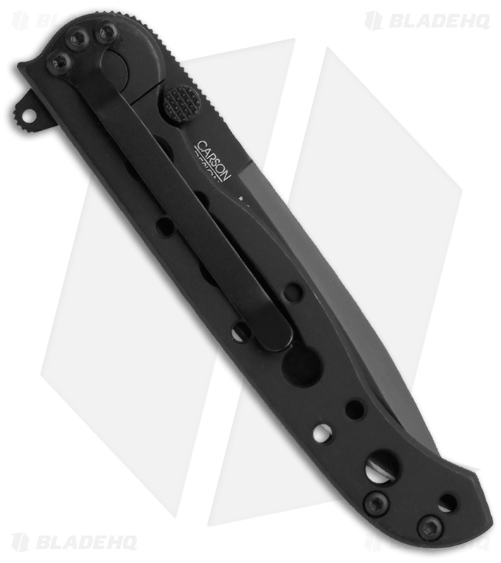 CRKT Carson M16-01KS Spear Point Frame Lock Knife (3.125" Black)