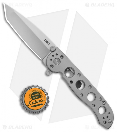 CRKT M16-02SS Stainless Steel Frame Lock Knife Tanto (3" Bead Blast)