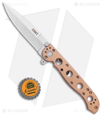 CRKT Carson M16-03BS Frame Lock Knife Bronze Stainless Steel (3.6" Satin)