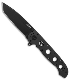 CRKT Carson M16-04KS Tanto Frame Lock Flipper Knife (3.87" Black)