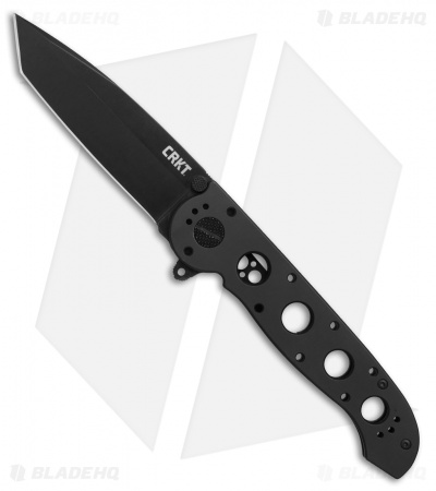 CRKT Carson M16-04KS Tanto Frame Lock Flipper Knife (3.87" Black)